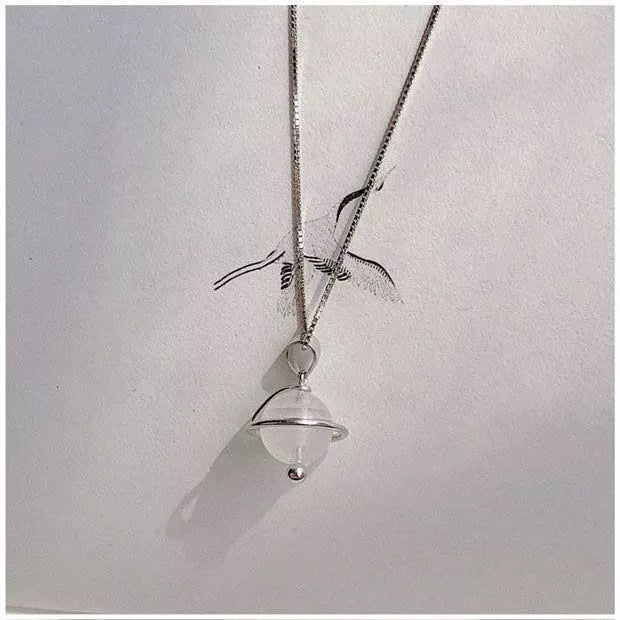 12 Horoscope Zodiac Crystal Pendant Necklace - Natural Sacred Crystals with 925 Sterling Silver Chain