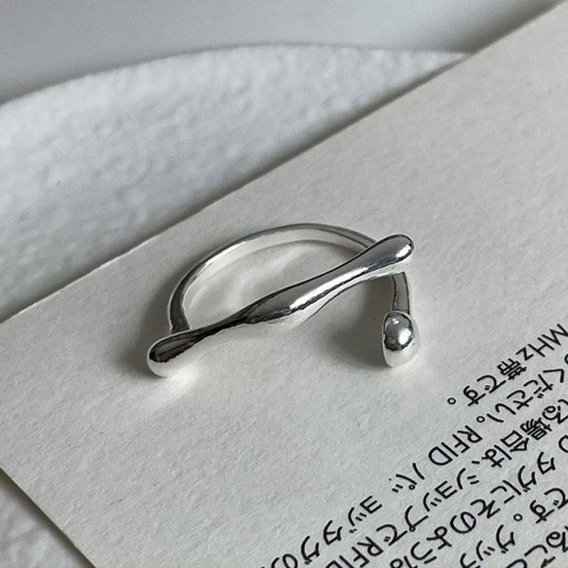 Natural Aquamarine Adjustable Open Ring* handmade 925 Sterling Silver Ring For Women Gift | Dainty Ring | Aquamarine Jewelry | Bohemian Ring | Trending Silver Gift