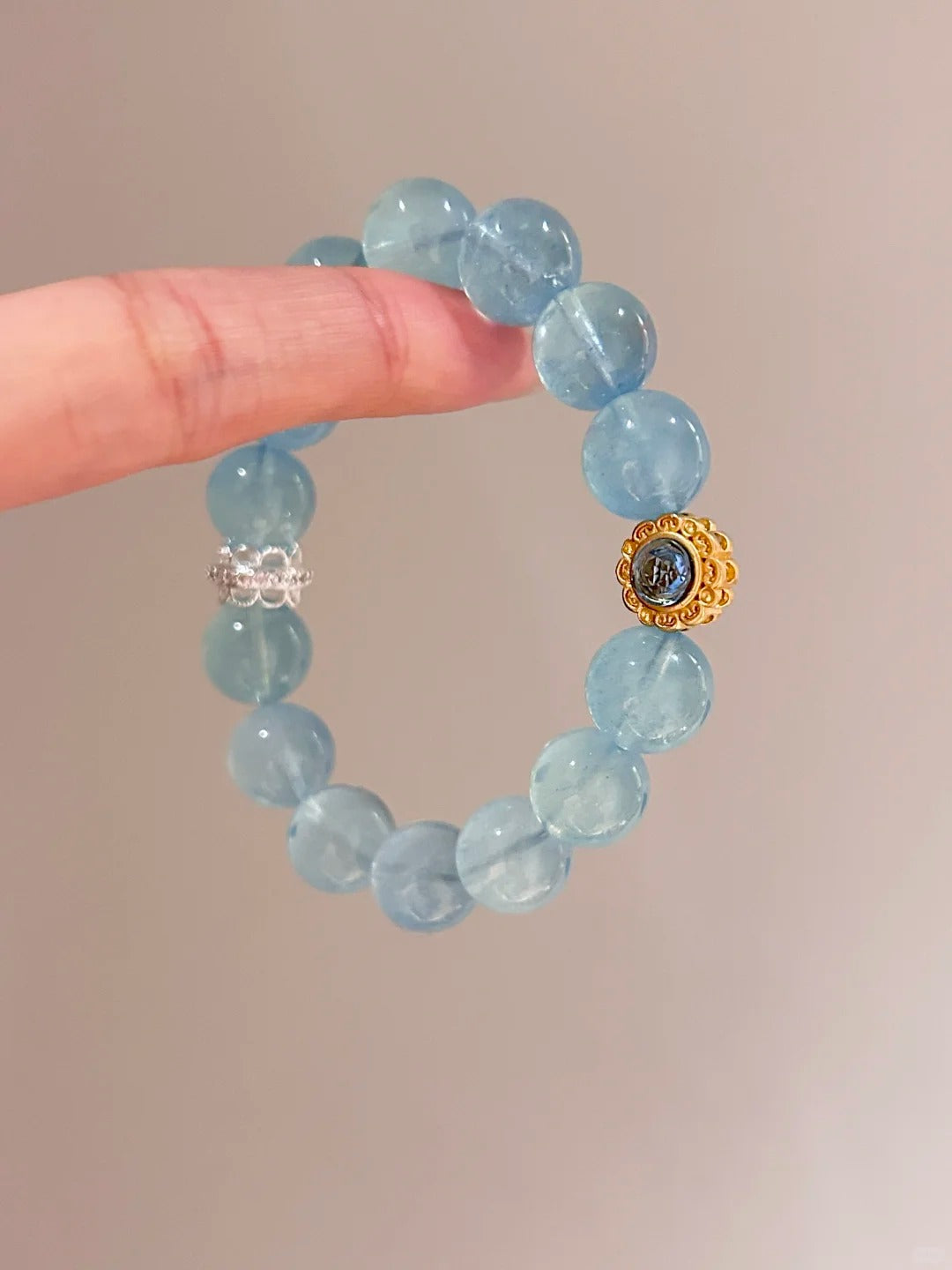 Original Design Glacier Aquamarine Bracelet