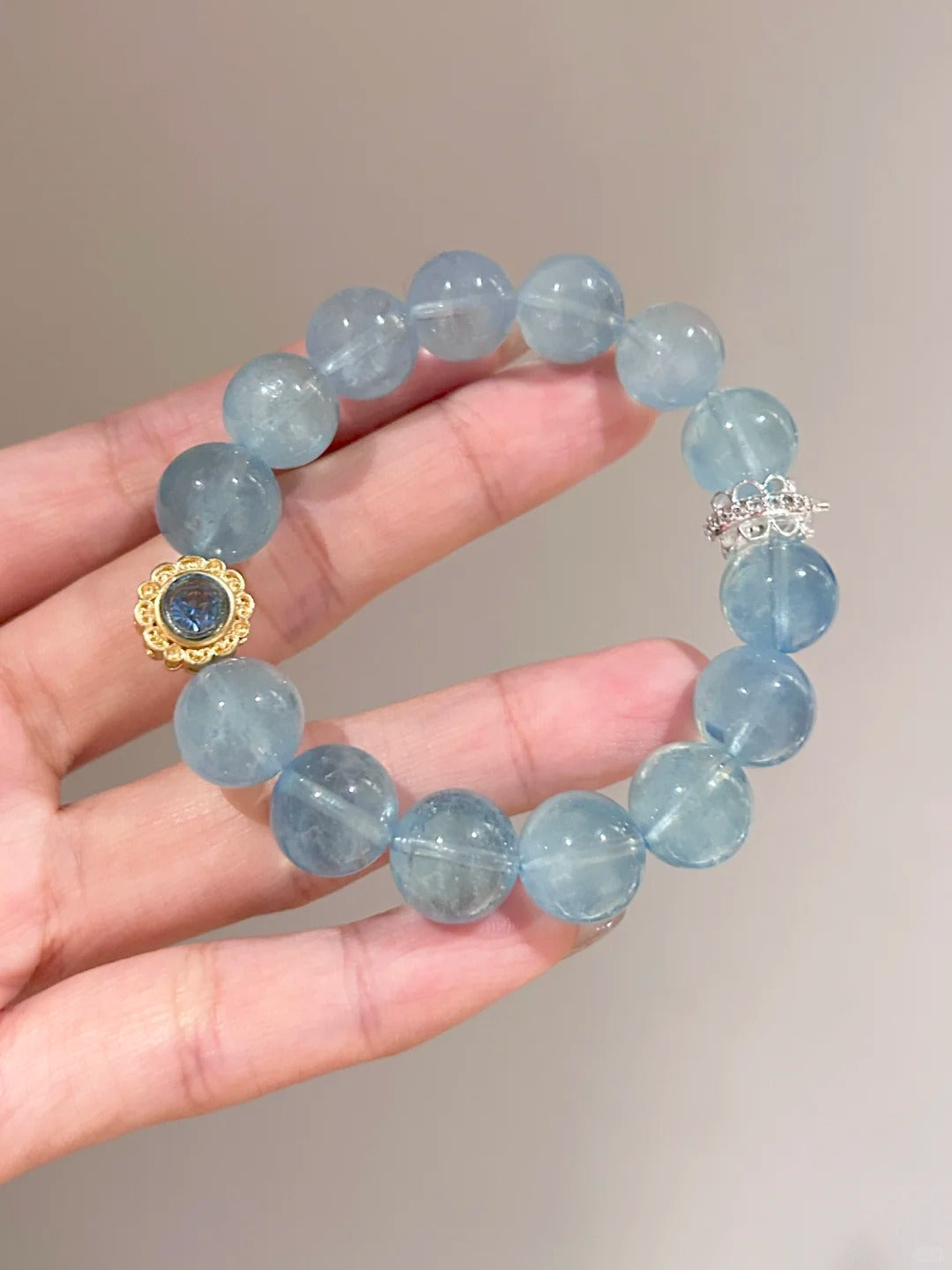 Original Design Glacier Aquamarine Bracelet