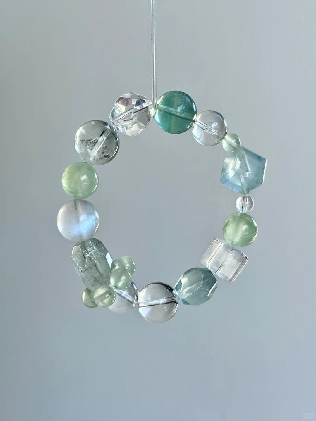 Multi-Gemstone Crystal Bracelet·Mint Mambo-Vitality&Healing
