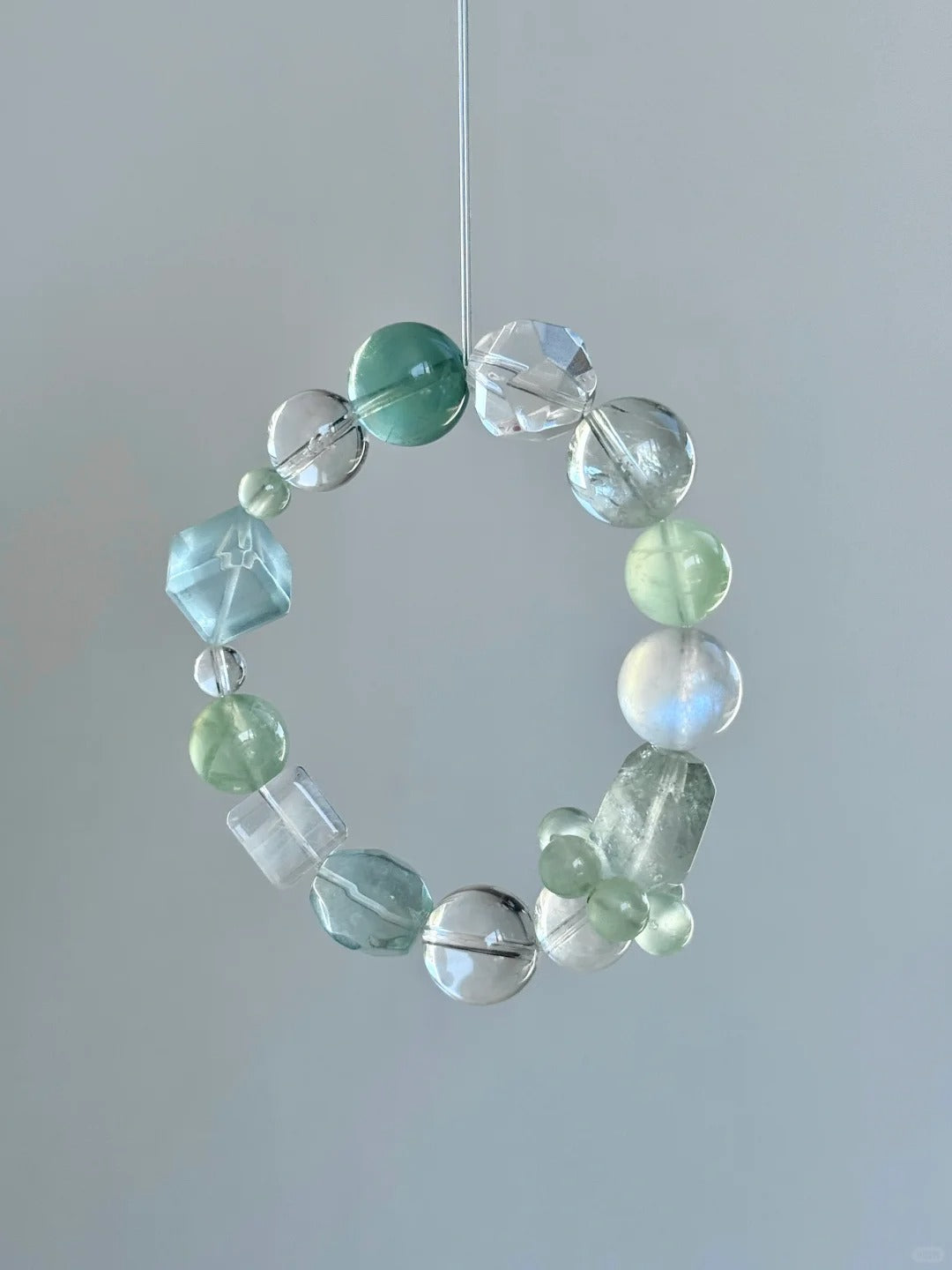 Multi-Gemstone Crystal Bracelet·Mint Mambo-Vitality&Healing