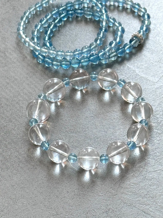 "Ocean Breeze" Light Luxury Bracelet·Clarity & Calm